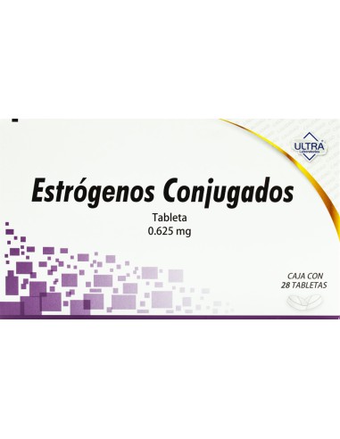 Estrógenos Conjugados Tabs 0.625mg C/28 (Ultra)