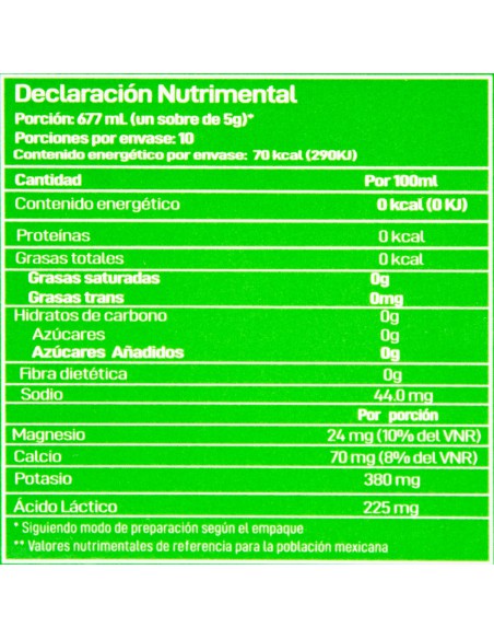 Electrolitos Orales Limón Sobre 5g C/10 (Biomiral)