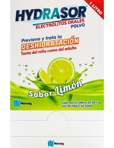 Hydrasor Limón Sobres 28.4g C/25