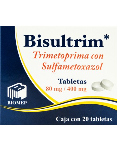 Bisultrim Tabs 80mg/ 400mg C/20