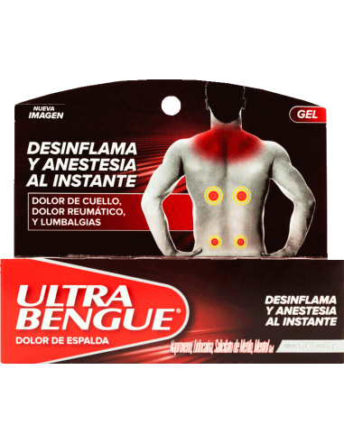 Ultra Bengue Gel Rojo Tubo 35g