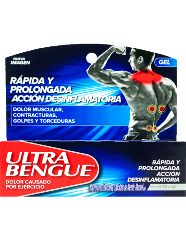 Ultra Bengue Gel Azul Tubo 35g