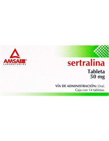 Sertralina Tabs. 50 mg C/14 (Amsa)