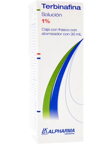 Terbinafina Sol. 1% Fco 30mL (Alpharma)