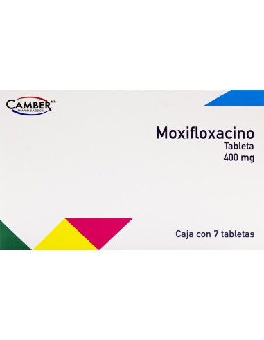 Moxifloxacino Tabs 400mg C/7 (Camber)
