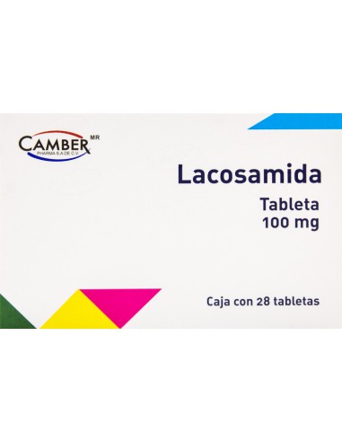 Lacosamida Tabs 100mg C/20 (Camber)