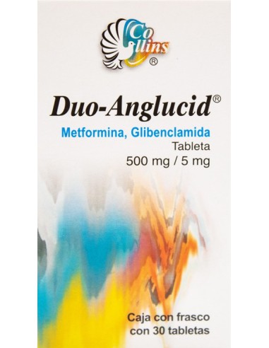 Duo-Anglucid Tabs 500mg/ 5mg C/30