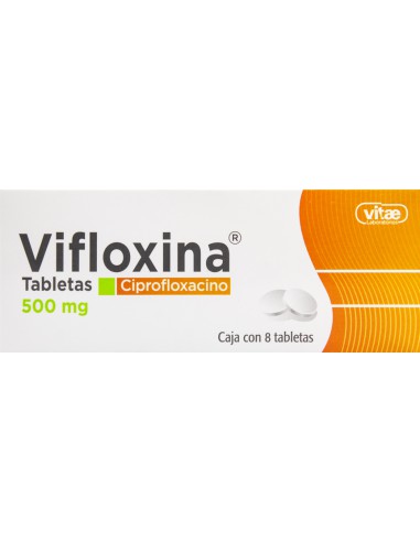 Vifloxina Tabs 500mg C/8