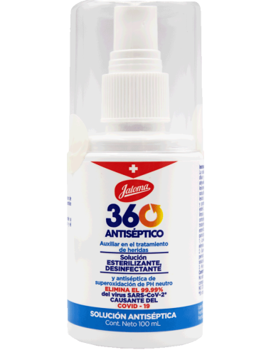 Antiséptico 360 Sol. Fco 100mL