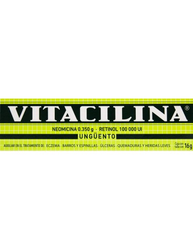 Vitacilina Ungüento Tubo 16g