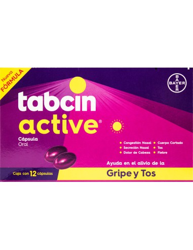 Tabcin Active Caps C/12