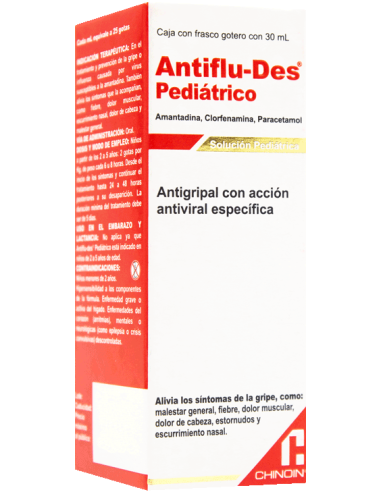 Antiflu-Des Pediátrico Gotas Fco 30mL