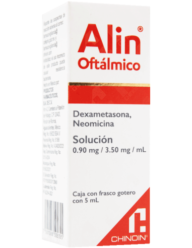 Alin Oftálmico Sol. Gotas Fco 5mL