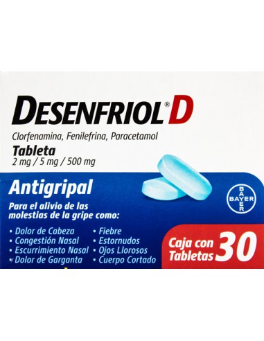 Desenfriol D Tabs C/30