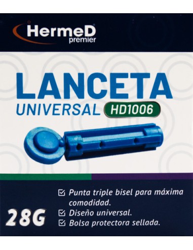 Lanceta Universal 28G C/100