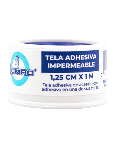 Tela Adhesiva 1.25cm x 1m Lomac