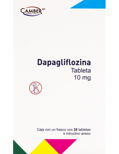 Dapagliflozina Tabs 10mg C/28 (Camber)