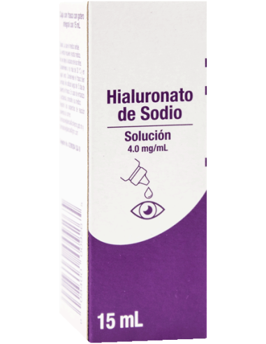 Hialuronato de Sodio Sol. Oftálmica Fco 15mL (Grin)