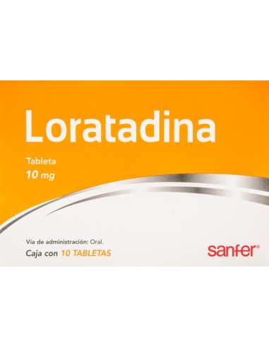 Loratadina Tabs 10mg C/10 (Hormona)