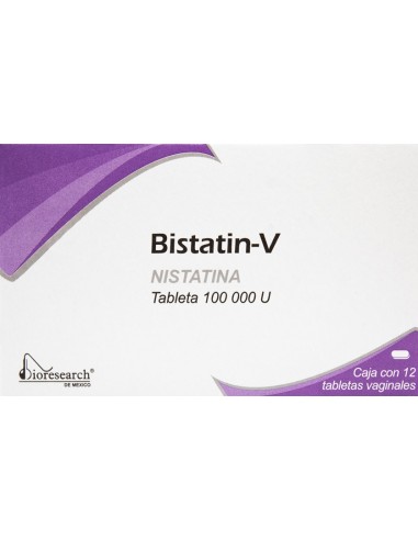 Bistatin-V Tabs Vaginales C/12