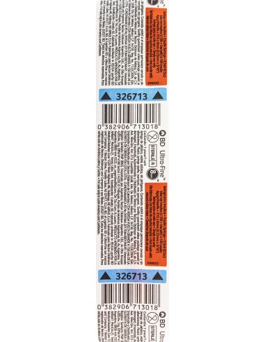 Jeringa Insulina BD 0.5mL 31Gx8mm C/1