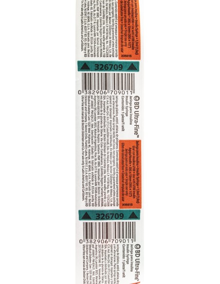 Jeringa Insulina BD 1mL 30Gx13mm C/1
