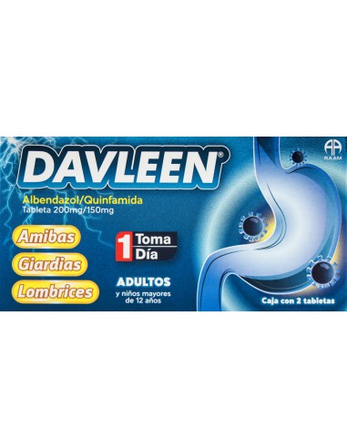 Davleen Tabs 200mg/ 150mg C/2