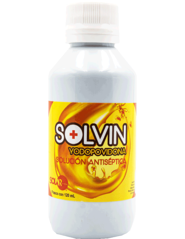 Solvin Antiséptico Sol. 120mL.