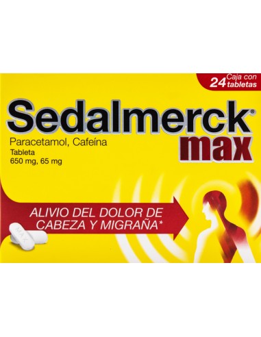 Sedalmerck Max Tabs C/24