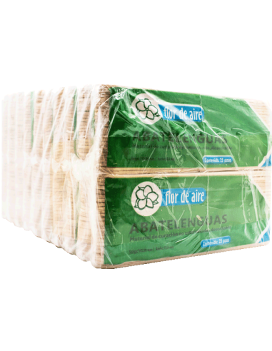 Abatelenguas C/500 (Flor de Aire)