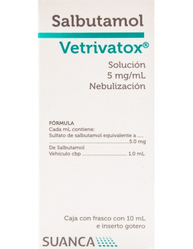Vetrivatox Sol. Nebulización Fco 10mL