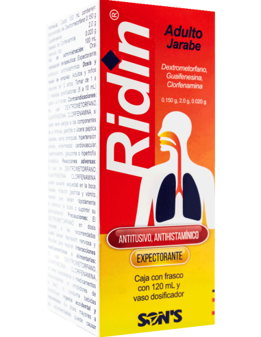 Ridin Jarabe Adulto Fco 120mL