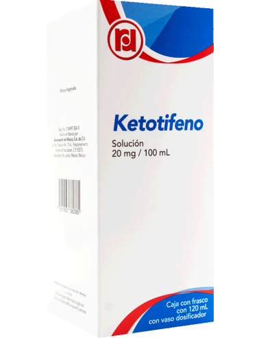 Ketotifeno Sol Fco 120mL (Randall)