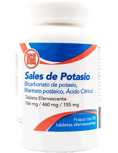Sales de Potasio Tabs Efferv C/50 (Randall)