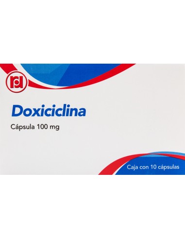 Doxiciclina Caps 100mg C/10 (Randall)