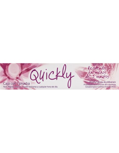 Prueba de Embarazo Quickly C/1 Pluma