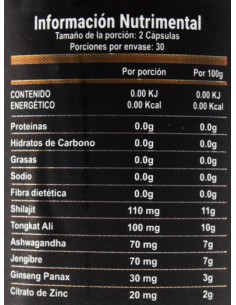 Shilajit Gold Caps C/60 (UB Natural) 2