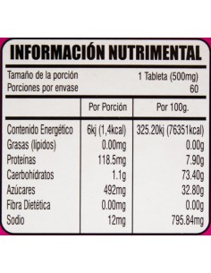 UB Legs Tabs 500mg C/60 2