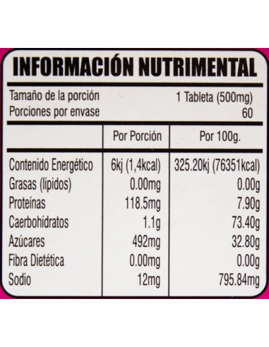 UB Legs Tabs 500mg C/60