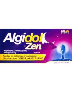 Algidol Zen Caps 200mg / 25mg C/10