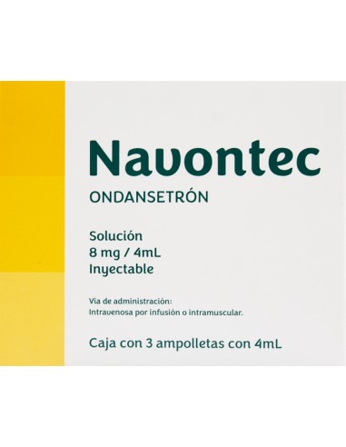 Navontec Sol. Iny 8mg/ 4mL C/3