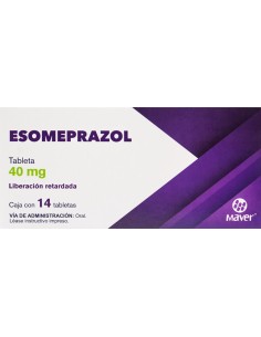 Esomeprazol tabs 40mg C/14 (Maver)