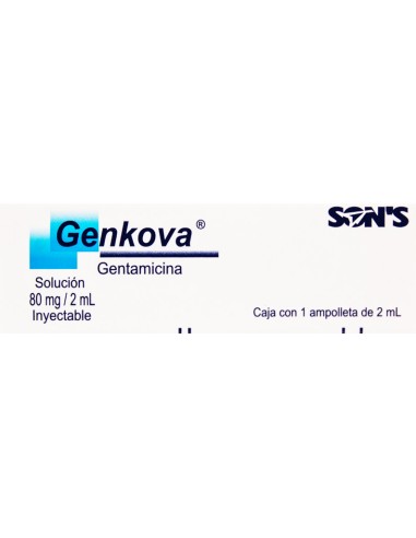 Genkova Sol. Iny. 80mg C/1