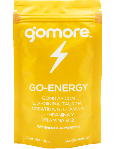 Gomitas Go-Energy Sabor Mango 90g (Gomore)
