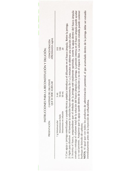 Ceftazidima Sol. Iny 1g Amp. 3mL (Amsa)