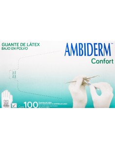 Guante No Estéril Confort Mediano C/100 (Ambiderm)