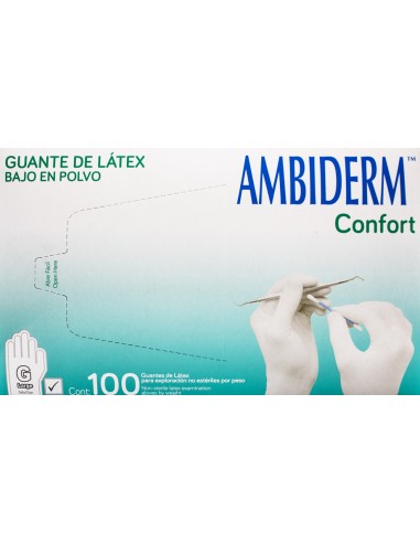 Guante No Estéril Confort Grande C/100 (Ambiderm)