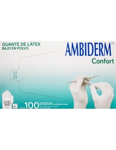 Guante No Estéril Confort Extra Chico C/100 (Ambiderm)