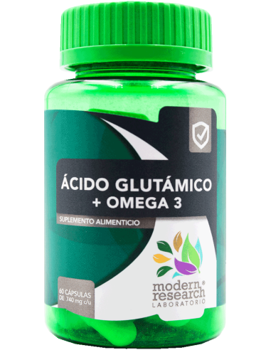 Ácido Glutámico, Omega 3 Caps C/60 (MR)