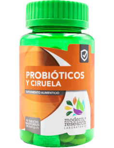 Probióticos, Ciruela Tabs Masticables C/90 (MR)